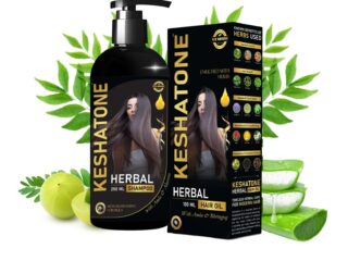 keshatone herbal hair care combo