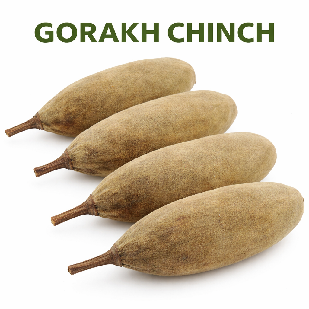Gorakh Chinch Fruit | Gorakh Amli | Gorakh imli Fruit | Raw Ayurvedic Herb | Adansonia digitata | Fresh & Natural | Pack of 1 - Image 3